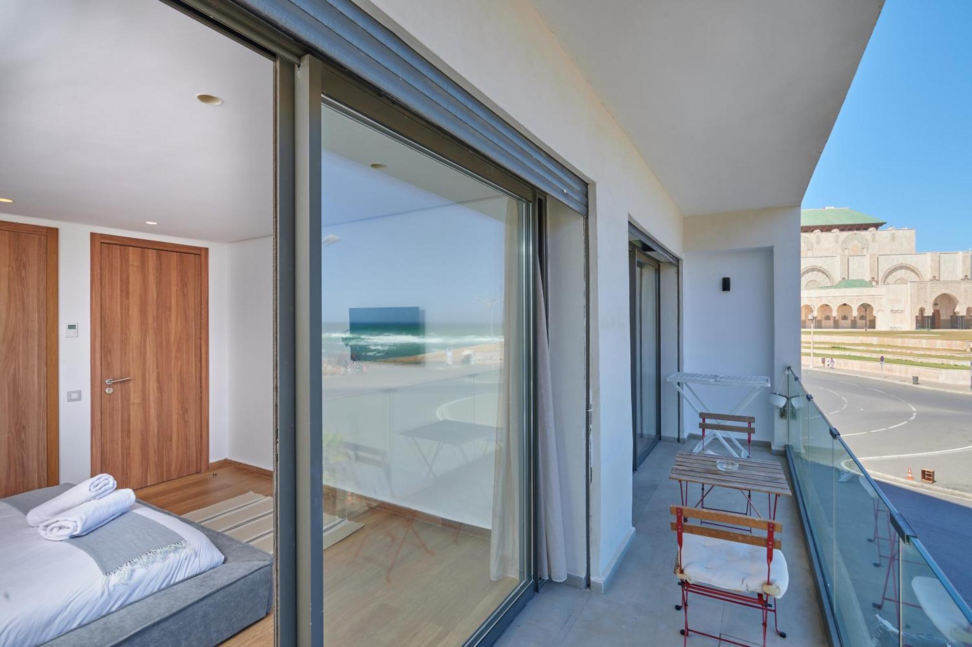 Apartment Sea View B2 - Mosquee Hassan II - By Thecasaedition 카사블랑카 외부 사진